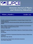 					View Vol. 4 No. 2 (2012): EJPCE - Eurasian Journal of Physics and Chemistry Education
				